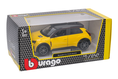 Auto REANAULT 5 E-tech electric model metalowy BURAGO 1:24 5