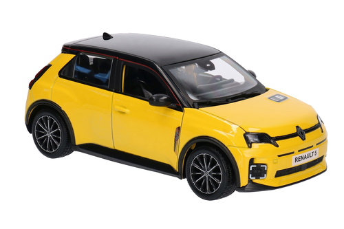 Auto REANAULT 5 E-tech electric model metalowy BURAGO 1:24 2
