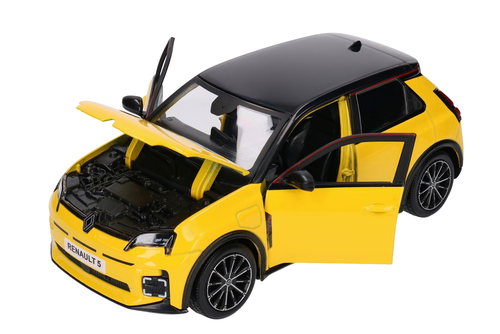 Auto REANAULT 5 E-tech electric model metalowy BURAGO 1:24 3