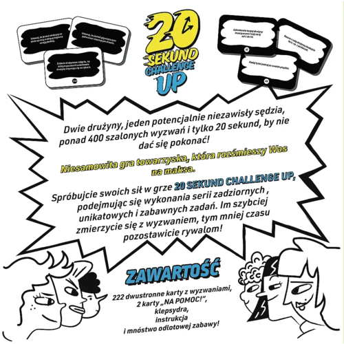 Gra towarzyska 20 sekund challenge: nowe rozdanie 5