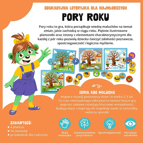 Gra edukacyjna ABC Malucha, pory roku 5
