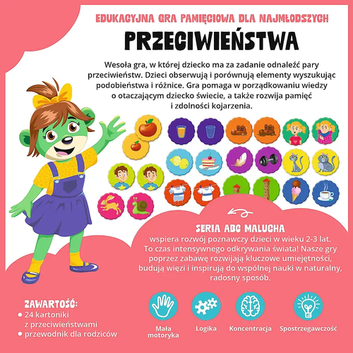Gra edukacyjna ABC Malucha, przeciwieństwa 5