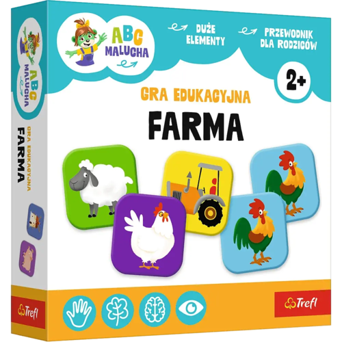 Gra edukacyjna ABC Malucha, farma 3