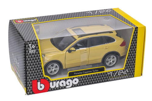 Auto Porsche Cayenne Turbo model metalowy BURAGO 1:24 5