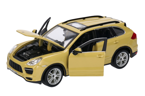 Auto Porsche Cayenne Turbo model metalowy BURAGO 1:24 3