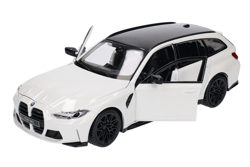 Auto BMW M3 Touring 2023 model metalowy BURAGO 1:24 3