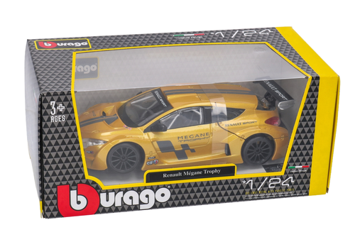 Auto Renault Megane Trophy model metalowy BURAGO 1:24 5