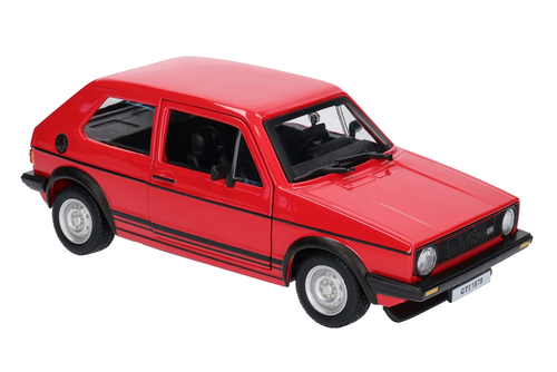 Auto Volkswagen Golf Mk1 GTI 1979 model metalowy BURAGO 1:24 2
