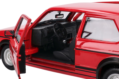 Auto Volkswagen Golf Mk1 GTI 1979 model metalowy BURAGO 1:24 4