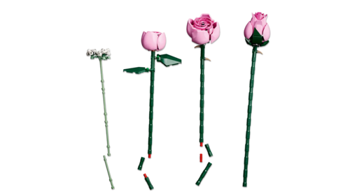 Klocki LEGO BOTANICALS Bukiet różowych róż 5