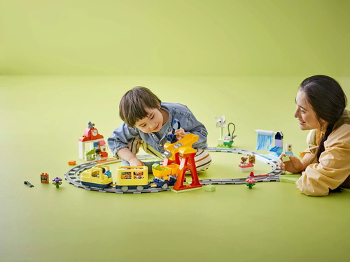 Klocki LEGO DUPLO Duży interaktywny pociąg miejski 6