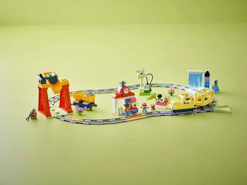 Klocki LEGO DUPLO Duży interaktywny pociąg miejski 7