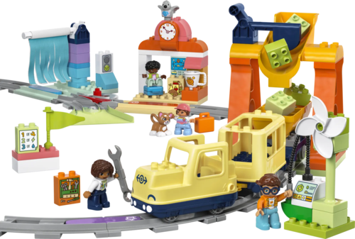 Klocki LEGO DUPLO Duży interaktywny pociąg miejski 2
