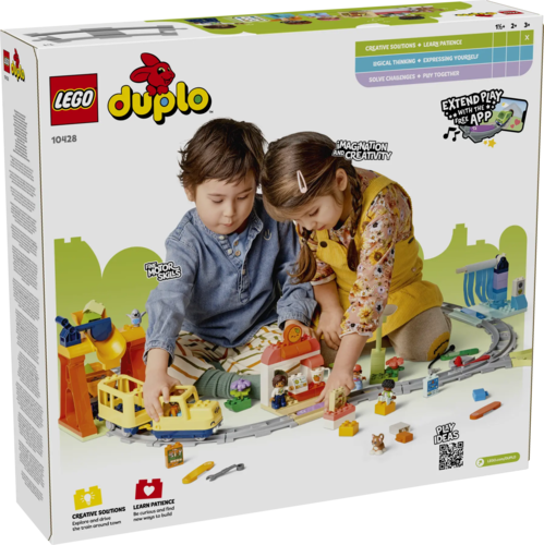 Klocki LEGO DUPLO Duży interaktywny pociąg miejski 8