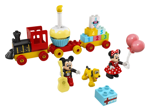 LEGO DUPLO Urodzinowy pociąg myszek Miki i Minnie 2