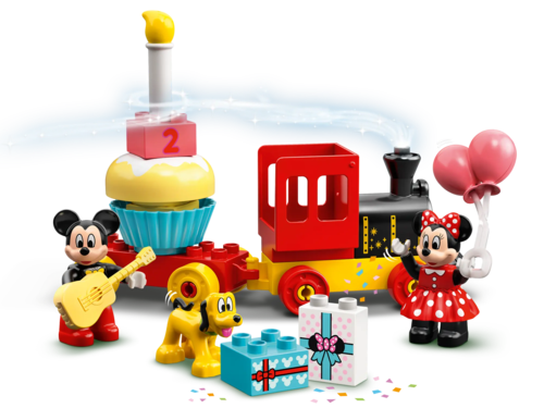 LEGO DUPLO Urodzinowy pociąg myszek Miki i Minnie 4