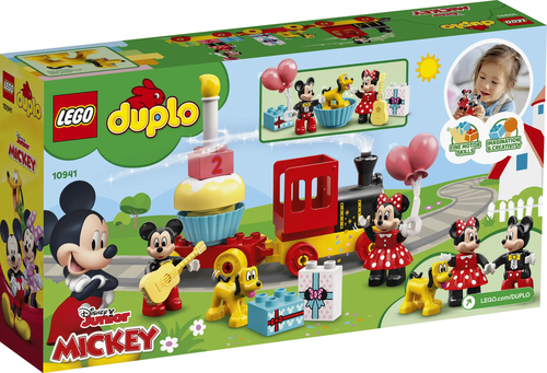LEGO DUPLO Urodzinowy pociąg myszek Miki i Minnie 8