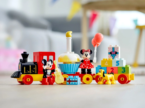 LEGO DUPLO Urodzinowy pociąg myszek Miki i Minnie 7