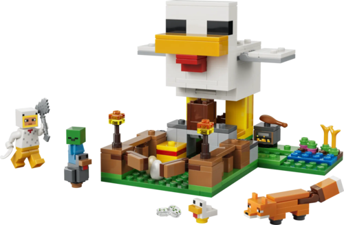 Klocki LEGO MINECRAFT Farma kurczaków 2