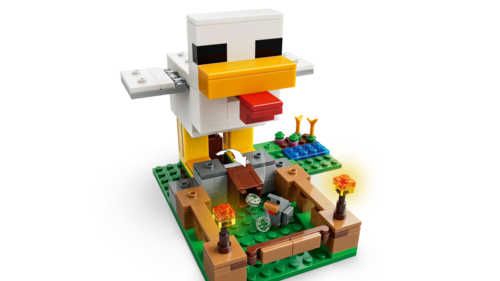 Klocki LEGO MINECRAFT Farma kurczaków 6
