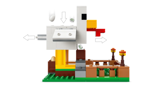 Klocki LEGO MINECRAFT Farma kurczaków 7