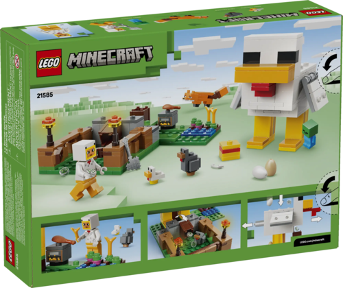 Klocki LEGO MINECRAFT Farma kurczaków 9