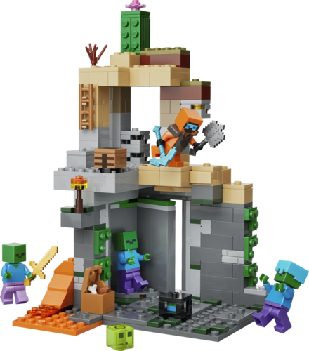 Klocki LEGO MINECRAFT Loch zombie 2