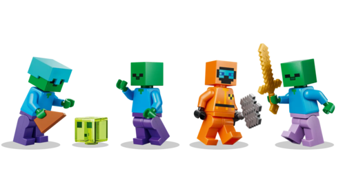 Klocki LEGO MINECRAFT Loch zombie 3