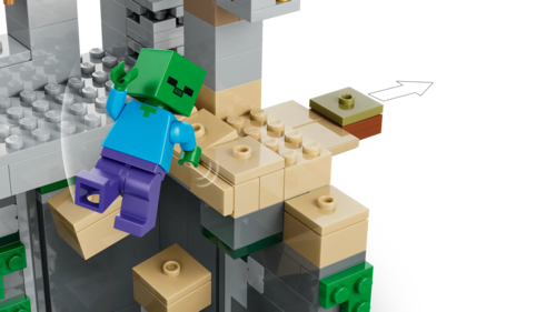Klocki LEGO MINECRAFT Loch zombie 6