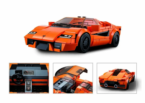 Klocki Sluban auto sportowe 264el 4