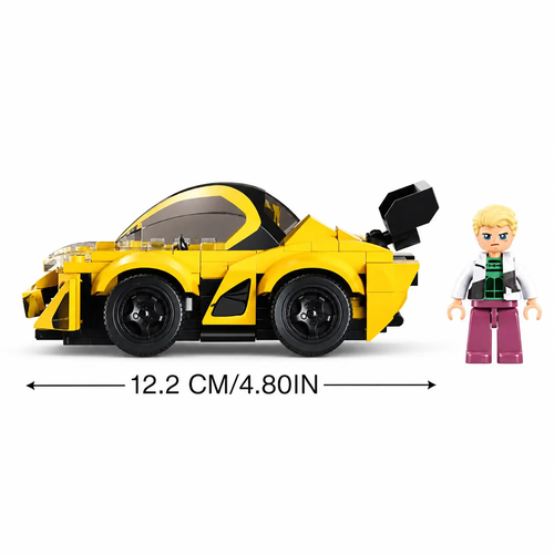 Klocki Sluban auto sportowe 182el 7