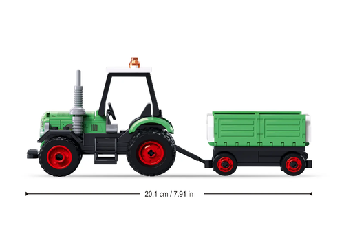 Klocki Sluban traktor z przyczepą Metropolis 114el 6