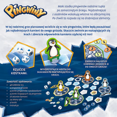 Gra rodzinna Pingwiny 5