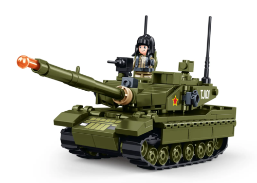 Klocki Sluban czołg ZTZ-99AS Army 183el 2