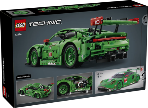 Klocki LEGO TECHNIC Samochód Porsche 911 GT3 REXO AO Racing 9
