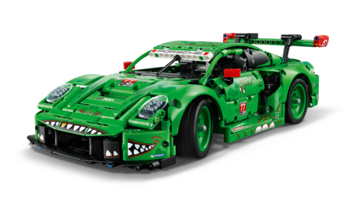 Klocki LEGO TECHNIC Samochód Porsche 911 GT3 REXO AO Racing 3