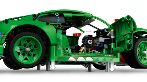 Klocki LEGO TECHNIC Samochód Porsche 911 GT3 REXO AO Racing 7