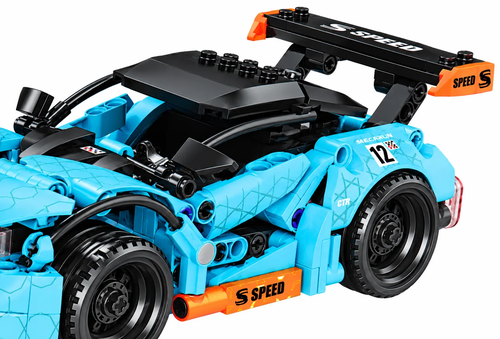 Klocki SAMOCHÓD SPORTOWY 318el JIQILE auto 480811 5
