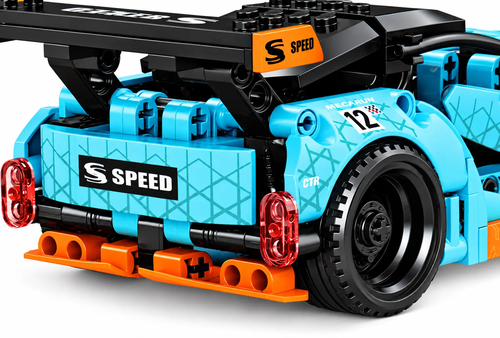 Klocki SAMOCHÓD SPORTOWY 318el JIQILE auto 480811 6