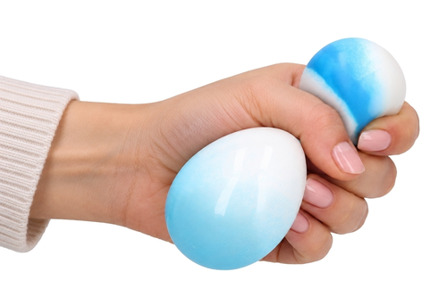 SQUISHY antystresowy gniotek PIŁKA 1szt 6cm 3