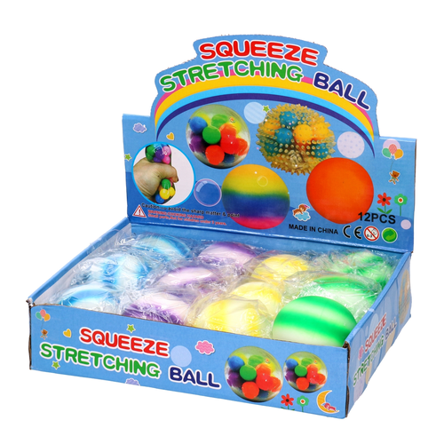 SQUISHY antystresowy gniotek PIŁKA 1szt 6cm 5