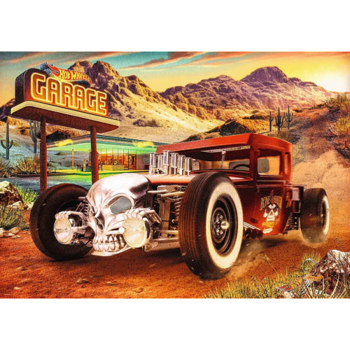 Puzzle 1000 Auto Hot Wheels Bone Shaker 3