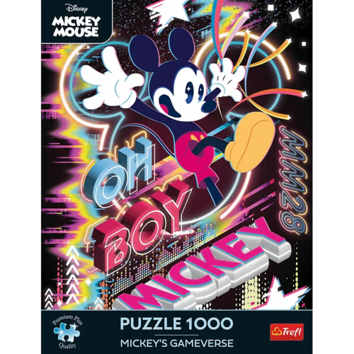 Puzzle 1000 Wirtualny Świat Myszki Miki 4