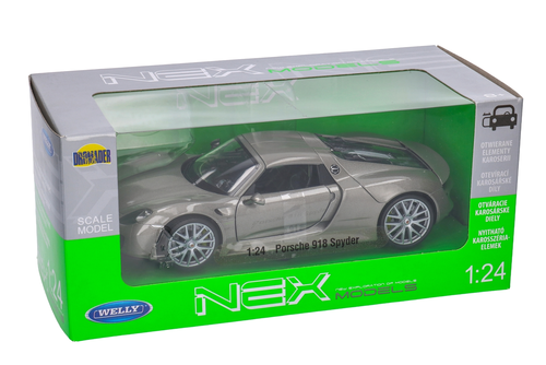 Auto Porsche 918 Spyder metalowy WELLY 5