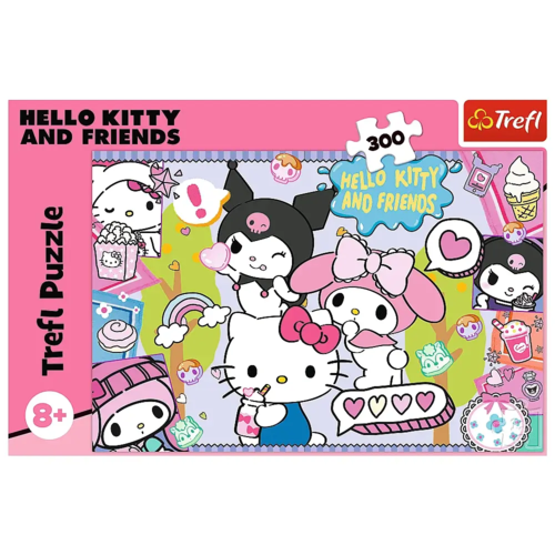 Puzzle 300 Hello Kitty Szalone Trio 5