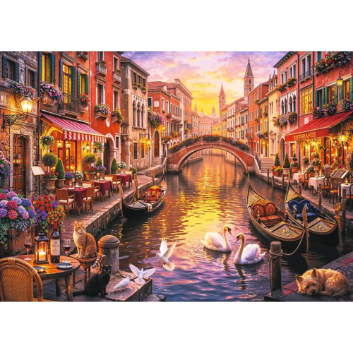 Puzzle 2000 Romantyczna Wenecja 2