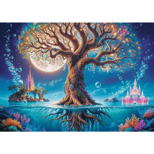 Puzzle 500 Magiczne Drzewo Premium Plus Quality 2