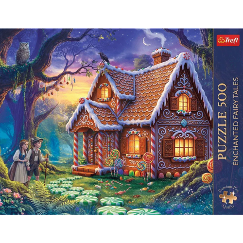 Puzzle 500 Jaś i Małgosia Premium Plus Quality 3