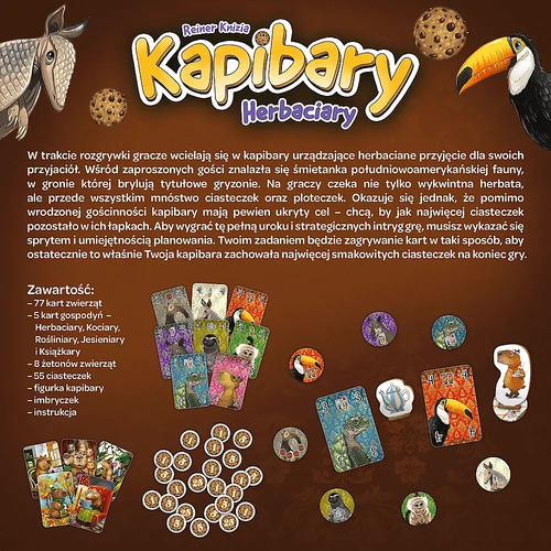 Gra rodzinna Kapibary Herbaciary 12