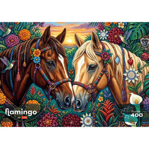 Puzzle 400 Kwiecisty galop 3